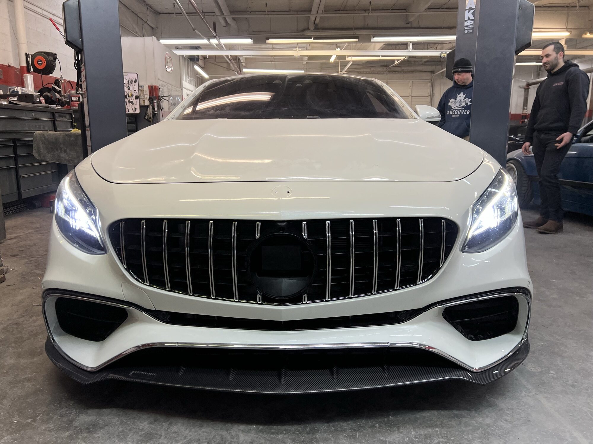 Mercedes-AMG collision repair and custom paint by Alpina Auto Body, European and exotic body shop in Southeast Portland, Oregon
